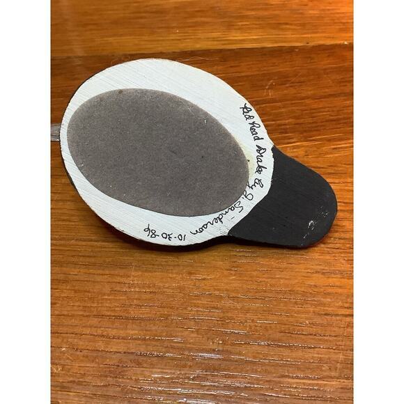 Redd Headed Drake BY J. Sanderson ‘86 Carving 4” - Picture 6 of 8